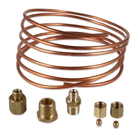 Copper Oil Line Kit For Mechanical Gauge Fits Ford Chevy Dodge Plymouth Rat Rod